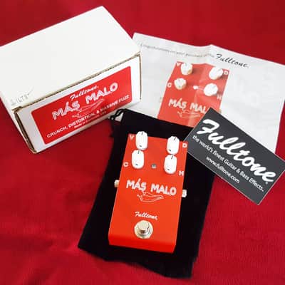 (MINT) Fulltone Mas Malo Distortion / Fuzz 2010s - Red image 2