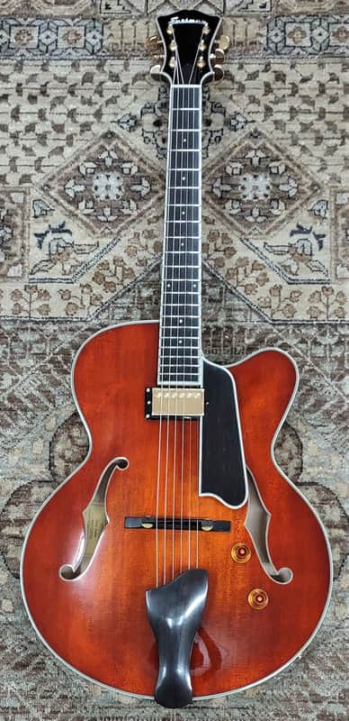 Eastman T146SM All Solid Thinline Archtop Electric Guitar w/ Case, Setup #1192 image 1