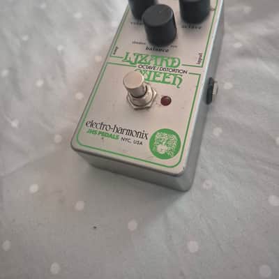 Electro-Harmonix / JHS Nano Lizard Queen Octave Fuzz 2023 - Present - Silver / Green image 1