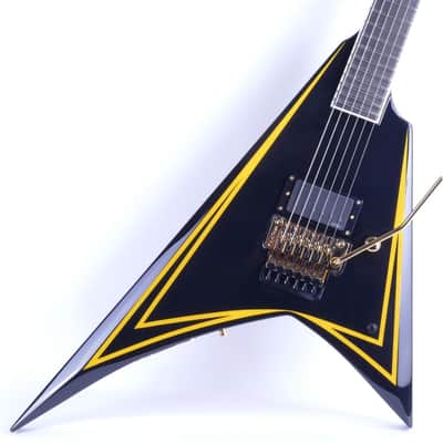 ESP Edwards E-AL-166 Katakana, Alexi Laiho Signature, Black with