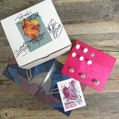 Dwarfcraft Devices Boris Pink (Eau Claire Thunder) Signed by Boris! Limited Edition Autograph image 1