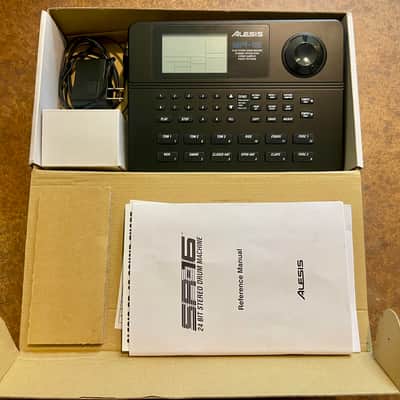 Alesis SR-16 Drum Machine 2010s - Black image 2