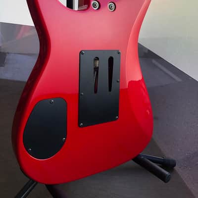 1991 MIJ Fernandes FR-65, Tilt Back Headstock, Contoured Heel, Vintage Gig Bag image 11