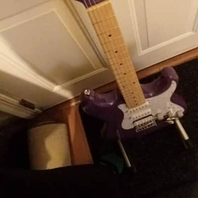 ~Cashified~ Kramer Strat-Style Purple Rock 'n' Roller image 9