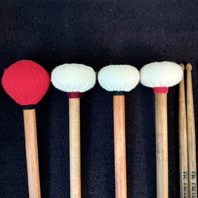 Bass Drum Mallets, Gong Beater and Snare Drum Sticks Bild 3