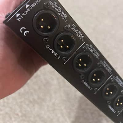 ART Audio S8 8-Channel 3-Way Mic Splitter Balanced rackmount imagen 3