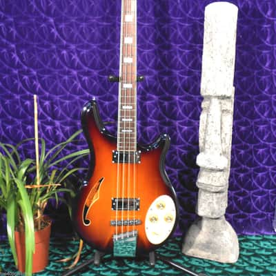 Italia Rimini 4 string BASS sunburst image 1
