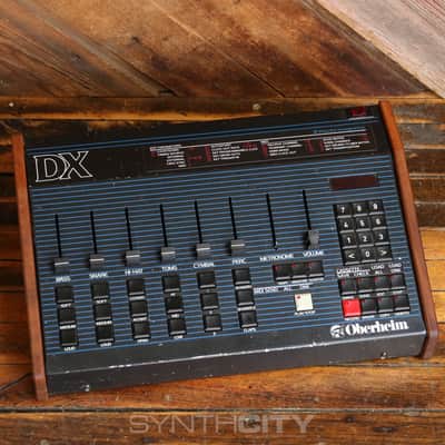 1980s Oberheim DX 6-Voice Drum Machine w/ Electrongate MIDI Upgrade