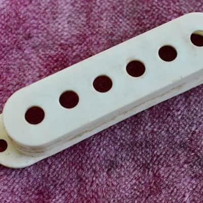 Vintage 1958 Fender Stratocaster Pickup Cover Set - Pre-CBS Strat Covers - 1950's 1960's image 3
