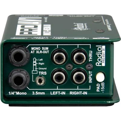 RadialPro AV1 Multi-Media Direct Output Box image 2
