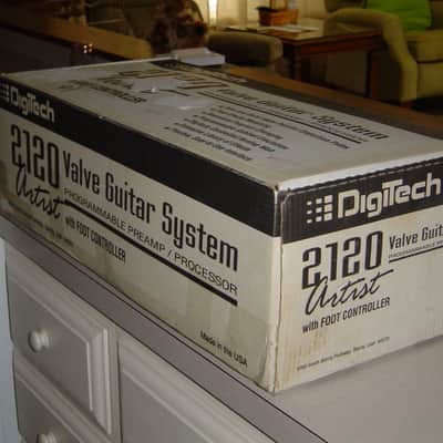 Digitech 2120 VGS Artist Tube Preamp w/Controller Pedal Excellent+ Condition! REDUCED! image 12