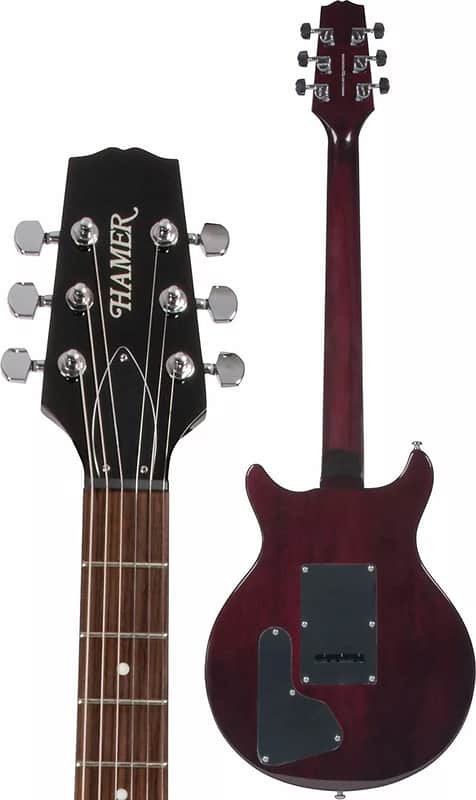 Hamer SATFW-DCB The Archtop Double Cutaway Mahogany Neck 6-String