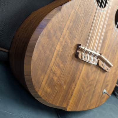 Ortega Hydra Double Neck Tenor Electric Ukulele - Natural Ovangkol w/Gigbag image 6