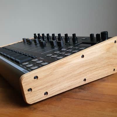 Isla Instruments S2400 Sampler Solid Oak End Cheeks Synths And Wood image 1