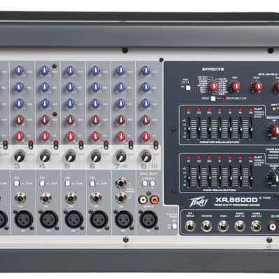 Peavey XR-S 8-Channel Powered Mixer, 1500W image 2