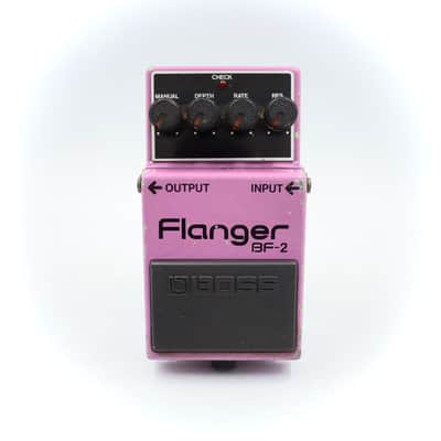 Boss BF-2 Flanger 1983 Made In Japan ACA Vintage Guitar Effect Pedal 290300 image 2