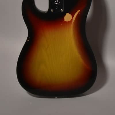 1976 Fender Precision Bass Three-Tone Sunburst w/OHSC image 4