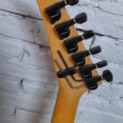 Charvel 375 Deluxe with Rosewood Fretboard 1989 - 1991 - Transparent Red image 8