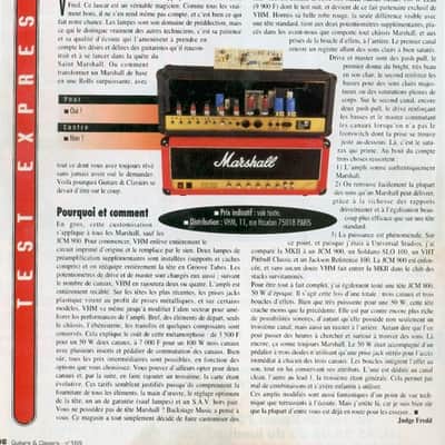1969 Marshall JMP 100W Super lead Mod VHM Paris image 21
