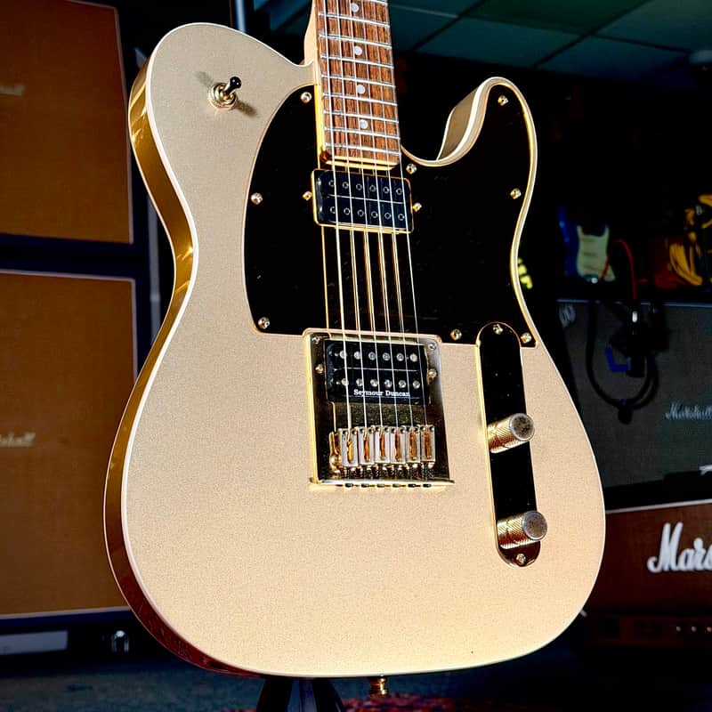 ギター Squier Telecaster John5 model Squier John 5 Signature Telecaster - Gold | Sweetwater