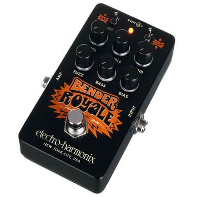 Electro-Harmonix Bender Royale Fuzz Pedal, Black. New with Full Warranty! image 5