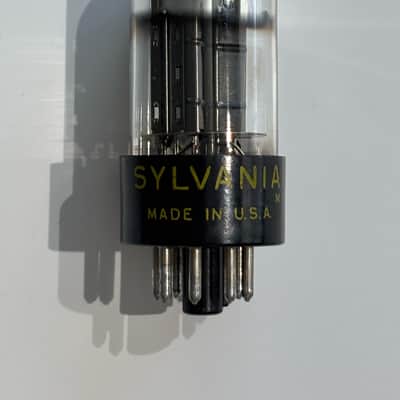 Sylvania 6SL7GTB Vacuum Tube Circa-1960s-1970s-Glass image 1