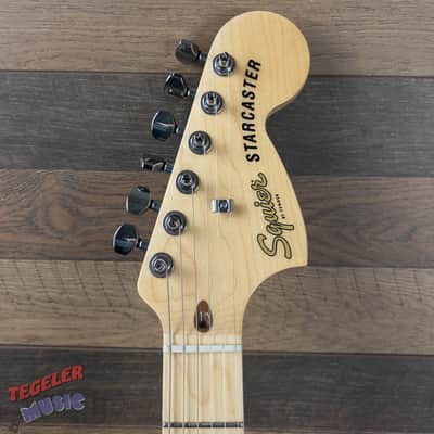 USED - Squier Affinity Series Starcaster Deluxe Semi-Hollow, Sienna Sunburst image 3