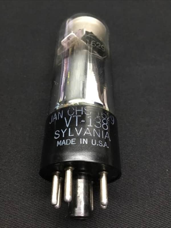 SYLVANIA JAN CHS 1629 VT 138 Magic Eye TUNING Vacuum Tube BRIGHT GREEN K.8917 image 1
