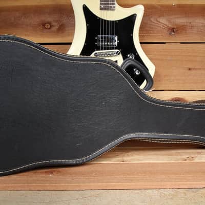 GUILD S60 Rare Vintage SOLID BODY Aged White Mahogany Orig Case + Manual 03430 image 12