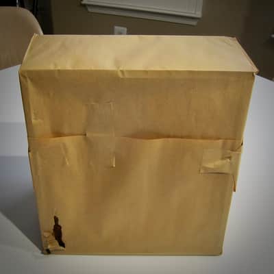 JENCO Speaker Cabinet 10" Vintage NOS Empty Cabinet Only Circa-1950s-1960s-Black with Splatter Grill Cloth image 3