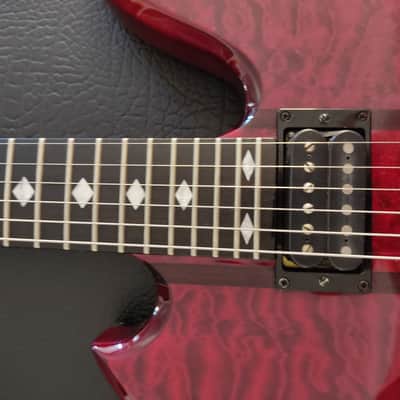Bc Rich Mockingbird Slash Trans Red St image 6