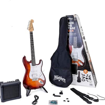 Washburn G-Junior G-JRV late-80s - Blue MIK 25.4scale Small bodied