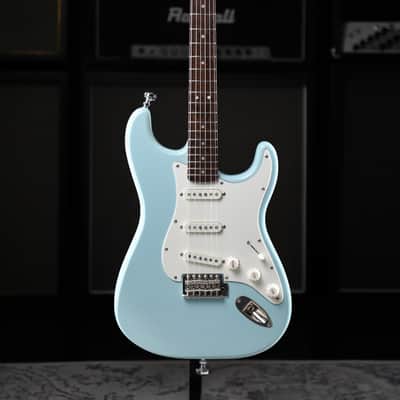 Upgraded Squier Classic Vibe ’70s Stratocaster – Sonic Blue Sweetwater Exclusive image 2