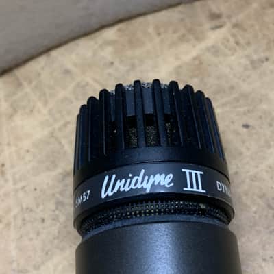 SHURE SM57 UNIDYNE III MICROPHONE/ORIGINAL USA- VINTAGE! CLASSIC! MAKE OFFER!! image 6