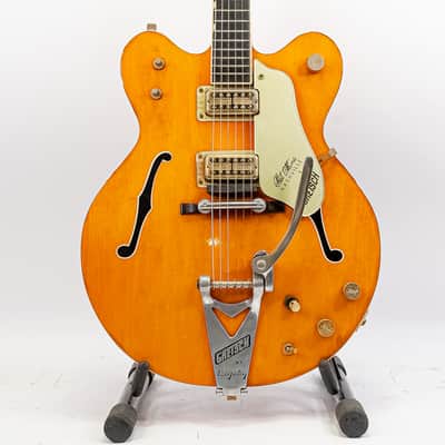 1966 Gretsch 6120 Chet Atkins Nashville Hollow Body Guitar w/ Case Bigsby USA image 3