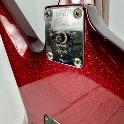 Tokai Super Edition FSD-65 *Five Star* Explorer MIJ Japan 1980s - Red Sparkle image 18