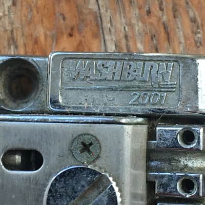 Washburn  Tremolo System Chrome image 5