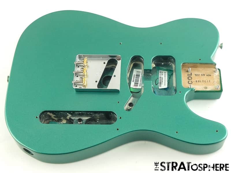 Fender American Professional Classic Tele BODY + HARDWARE Faded Sherwood Green image 1