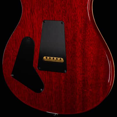 PRS Wood Library Willcutt Exclusive Special Semi-Hollow Brazilian Quilt 10 Top Blood Orange (521) image 2