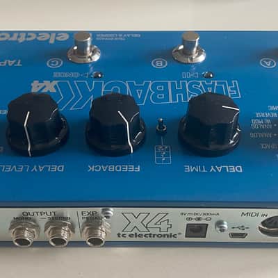 TC Electronic Flashback X4 Delay & Looper 2011 - 2019 - Blue image 4