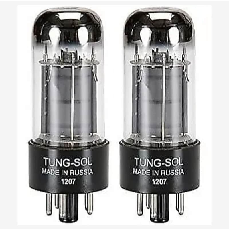 Fender '65 Princeton Reverb Tube Set featuring Tung-Sol Tubes