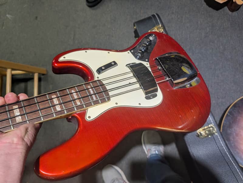 Fender Jazz Bass - Candy Apple Red image 1