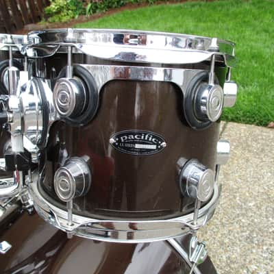DW Pacific LX Series All Maple Shell Drum Kit, Lacquer Finish, DW-Style Hardware -- Excellent! image 6