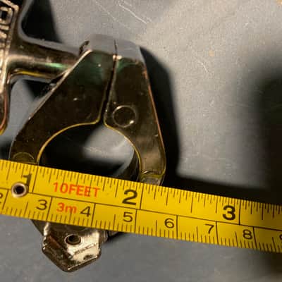 REMO NOS Hinged 1" Memory Wing nut branded Lock for tom drum mount image 4