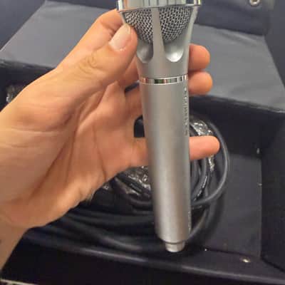 Sennheiser MD 416 N Dynamic Microphone - Vintage 1970s/1980s - Boxed w/ XLR Adapter Cable 1970-1980 - grigio image 3