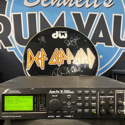 Vivian Campbell's, Def Leppard, Fractal Axe FX II WITH PRESETS And Tour Artifacts. (VC #5006) 2014-2018 image 6