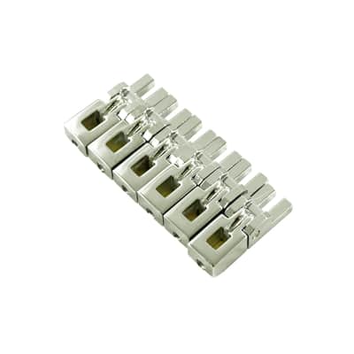 Floyd Rose FRO-BSS/C/P Original Bridge Saddle Set - Chrome image 1
