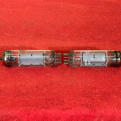 Unknown/Curtis Mathes Vintage Mismatch Pair 6BQ5/EL84 Amplifier Vacuum Tubes 1970s - Clear Glass image 4
