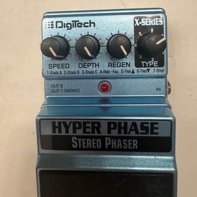 Digitech XHP X-Series Hyper Phase Stereo Phaser 7-Modes Guitar Effect Pedal image 2
