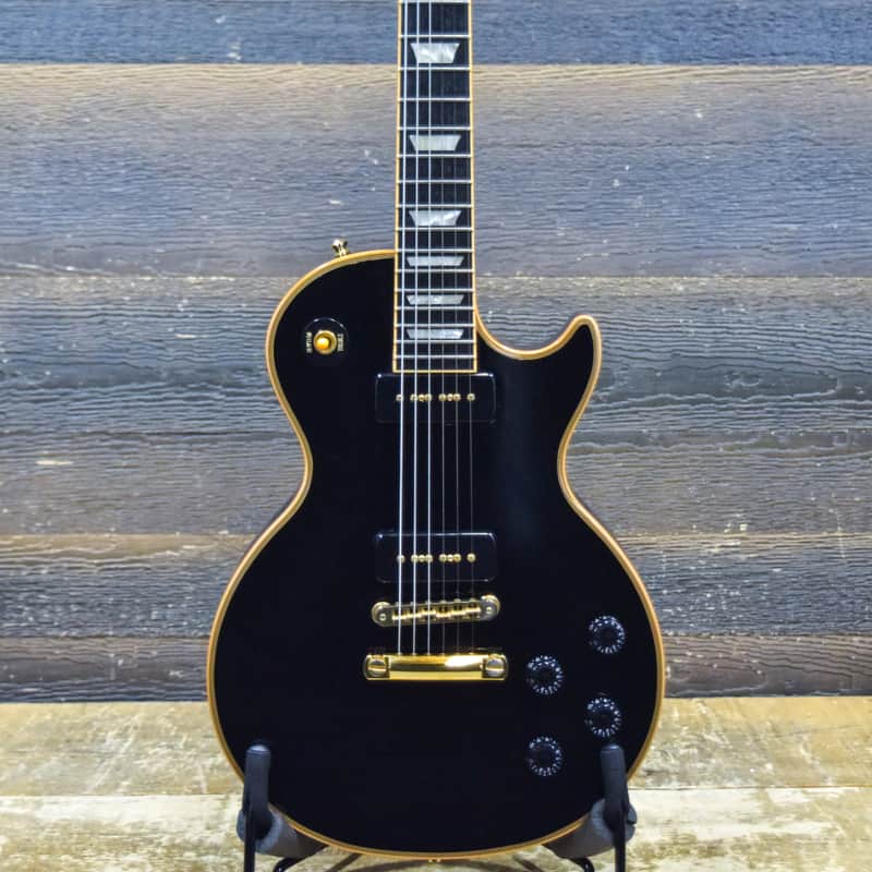 Gibson Les Paul Classic Custom Guitar of the Week 28 Antique Ebony Electric Guitar image 1